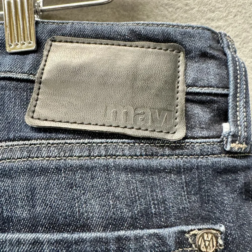 Mavi Jeans Mens 36x32 (36x31 ACTUAL) Matt Relaxed‎ Straight Leg Dark Wash Denim